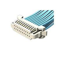 Samtec S1SDT-03-28-GF-14.00-L1 Double Row Discrete Cable Micro Mate(R) Double Row Discrete Wire Cable Assembly