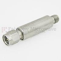 Fairview   SA18L-50  50 dB Fixed Attenuator SMA Male To SMA Female Up To 18 GHz Rated To 2 Watts With Passivated Stainless Steel Body