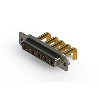EDAC 630-5W5-250-4TA Mixed Contact D-Sub Connectors Right-angle Power Combo D-Sub Connector