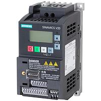 SIEMENS 6SL32105BB137UV1 Motor Drives SINAMICS V20. 1AC230V 0.37KW UNFILTERED
