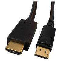 Bel BC-DH010F Adapter Cable DisplayPort 1.2/HDMI 28AWG 10ft