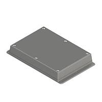 Serpac WM071RI,GY Wall Mount 6.88 x 4.88 x 1.11 GRAY