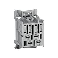 Molex 160026-0004 Receptacle Housing AK50 HYBRID RCPT 12 CKT LTGRY KEY 4