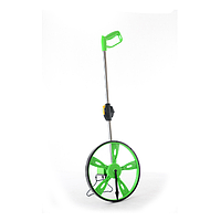 Jeweltest L-B Foldable measuring wheel (0-99999.9meters, 318 cm, green)