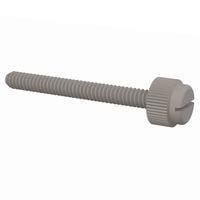 Essentra Components 090632125TEG Knurled Screw Slotted Thumb Screw, #6-32 Thread, 1 1/4 Lg