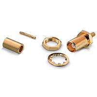 Wurth Elektronik 60626421110420 Panel Receptacles WR-MCX RG178/RG196 ST BH JACK- FLX CBL