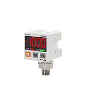 Autonics PSAN-LV01CH-R1/8 Digital Display Pressure Sensors (0.0 ~ -101.3kPa, NPN, R1/8)