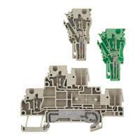 Weidmuller 1815160000 DIN Rail Terminal Blocks ZDT 2.5/2 DU-PE