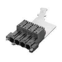 Weidmuller 2632730000 Pluggable Terminal Blocks SLF 7.62HP/04/180FSH160 SN BK BX