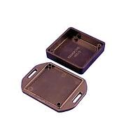 Hammond Manufacturing 1551SFLBK Flanged Enclosure Miniature/FlangedLid 1.97x1.97x.59" Black