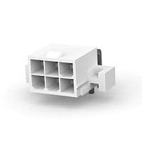 AMP Connectors - TE Connectivity 1586043-6 Shrouded RA HDR SCREW MNT 6P
