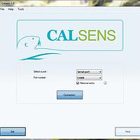 Aqualabo CALSENS PC software for digital sensor physico chemical