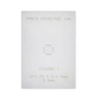 Chip Quik IPC0082-S Sockets & Adapters QFN-20 Stencil