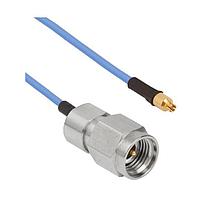 Amphenol SV Microwave 7038-0601 RF Cable Assemblies SMPS F-M CABLE ASSEMBLY