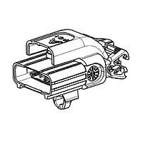 Aptiv 17210446 Housings DCS2 1.5,4WM SRS SLD HSG YEL