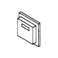 Honeywell AML52-C10G Lens Square Button -Green w/ LED for PshButto