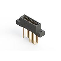 EDAC 395-020-541-204 With Flanges 20P .100" x .200" BLACK