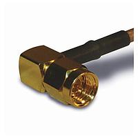 Amphenol RF 132123 Connectors SMA R/A PLUG 174 316 B7805A GOLD