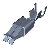 AMP Connectors - TE Connectivity 925590-1 (Cut Strip) Quick Connect MINI TIMER REC 0.5 Cut Strip of 100