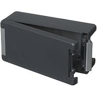 BOPLA 00115234 Enclosures for Industrial Automation ENCLOSURE, BOCUBE ALU, 259 X 128 X 90MM, GR GRA, HINGED LID, FLAT, ALUMINUM, BA 241309-7024