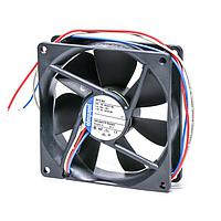 ebm-papst 3414N/2GH Axial Fan Tubeaxial Fan, 92x92x25mm, 24VDC, 55.3CFM, Speed Signal/Open Collector Output