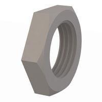 Essentra Components 0437532HJN Jam Nut Hex Jam Nut, 3/8-32 Thread, .125 Height