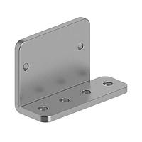 Banner Engineering SMB42L Sensor Hardware Bracket: Right-Angle Mounting; Material: 13 Gauge Stainless Steel; Hardware included