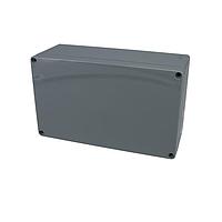Bud Industries PN-1334-DG Electrical Enclosures IP65 NEMA 4X Box Dark Gray (7.9 X 4.7 X 3 In)