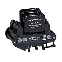 Sensata Technologies - Crydom DRA3P48D2R2 Three Phase Contactors SSR Contactor, 3-Phase, DIN Rail Mount, 480VAC/2A, 5VDC In, Instantaneous, 2P