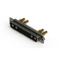 EDAC 627-21W4622-7T2 Mixed Contact D-Sub Connectors Vertical Combo Dsub