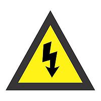 Panduit WL33Y Safety Sign Warning Label Vinyl Electrical Symbol