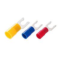 KS Terminals LSNYB1-3.7 Locking Spade Nylon, Locking Spade, 22-16 AWG, #6