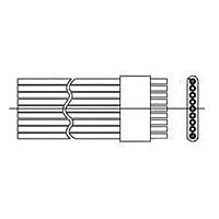 AMP Connectors - TE Connectivity USS015SC3DC036 Receptacle Housing USS025PC2DC024 = Strip