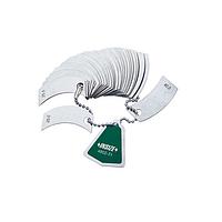 INSIZE 4802-31 Radius Gage (25-40mm, 31 pcs)