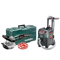 METABO RSEV 19-125 RT + ASR 35 L ACP SET Mains-powered machines in a set (RSEV 19-125 Beton + ASR 35 L ACP)
