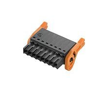 Weidmuller 2538070000 Pluggable Terminal Blocks BLF 3.50/08/180LH SN BK BX