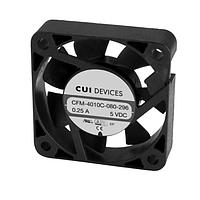 Same Sky (formerly CUI Devices) CFM-4010C-250-195 Axial dc axial fan, 40 mm square, 10 mm, 24 Vdc, omniCOOL, 5000 RPM, 4.22 CFM