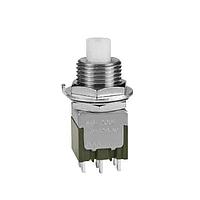 NKK Switches MBN25SB1W01 Miniature Pushbutton LARGE BUSHING MINIATURE PUSHBUTTON