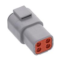DEUTSCH - TE Connectivity DTP04-4P-C015 4-Way DTP RECP ASM