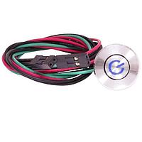 E-Switch TL1275CA2WA500QPB Tactile Switch TACT, 50mA 12VDC, SPST-NO Off-(On), Panel Mount Wire Leads 500mm, w/ Connector