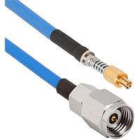 Amphenol SV Microwave MS24-085-FV67.3SMPS-180 RF Cable Assemblies 2.4mm STR M to VITA 67.3 SMPS 18"Cable