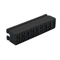 Adam Tech MSBG-03-G Shunt GANG SHUNT 3P 2.54MM PITCH