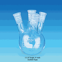 SciLab SL.Fla2319.0 DURAN® Flask 4-neck 3000ml, 34/35center 3x24/29side