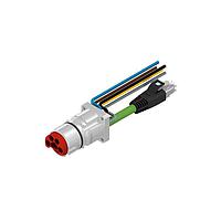 Amphenol CONEC 58-22011 Ethernet Cable ENP-23-1-FSV1Pst4PEDbu4-45S-RS8.36-1/G6/400/034