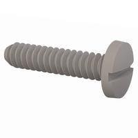 Essentra Components 010436B050 Machine Screw Binder Slotted Screw, #4-40 Thread,  1/2 in Lg