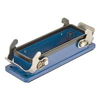 HARTING 09365241301 Housings 24B Ex Blkhd Housing Double Lever, METAL