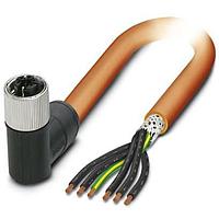 PHOENIX CONTACT 1414921 Sensor Cables / Actuator Cables 6POS Power Cable Orange 5m