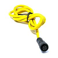 Amphenol LTW MSDP-04BFFM-SL8A01 Sensor Cables / Actuator Cables M12 Circular Metric Connector, D Code, Plastic, 4A, 04 pins, Female Connector, Female Contact, Straight, Screw Thread, Overmolded, Length 1000mm, IP68 / IP69K