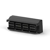 AMP Connectors - TE Connectivity 2227642-1 SAS Vert 1x4 100 Ohms