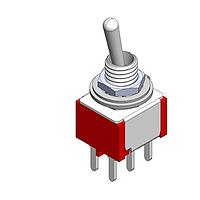 Dailywell 1MD1T1B1M2QES Toggle Switches SWITCH TOGGLE DPDT